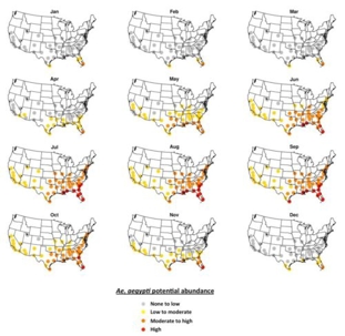 ZIKA Virus Abundance Map