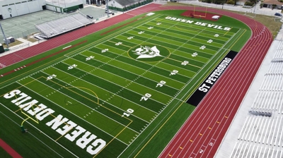 Synthetic Grass Football Field Photo