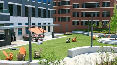 Commercial Synthetic Grass Photo